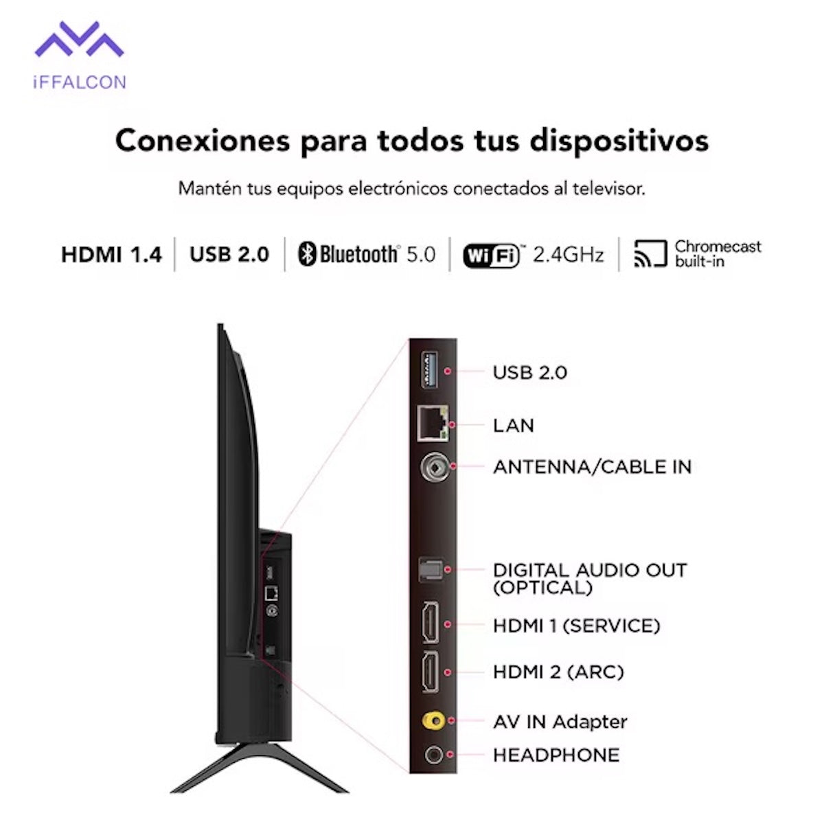 Smart TV iFFALCON 32S53 32" LED HD Android TV