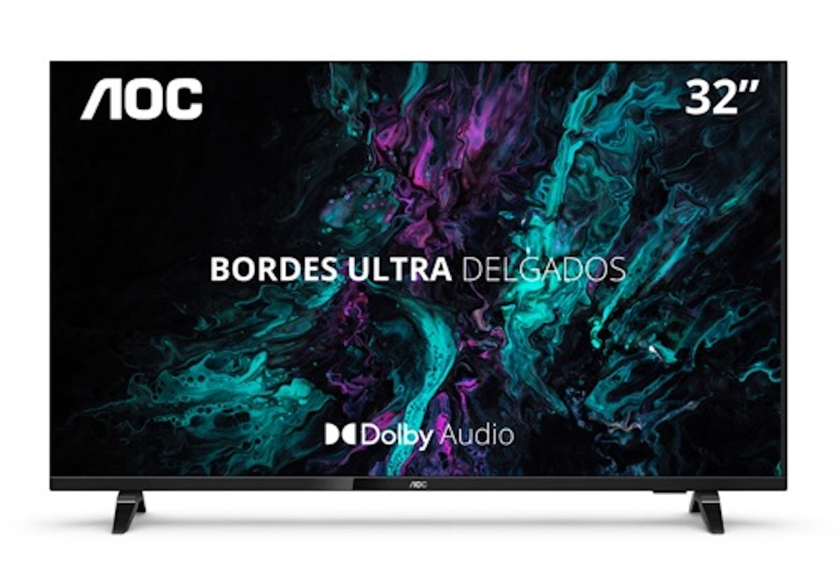 Smart TV AOC 32S5305 32" HD WiFi - Caja Reciclada
