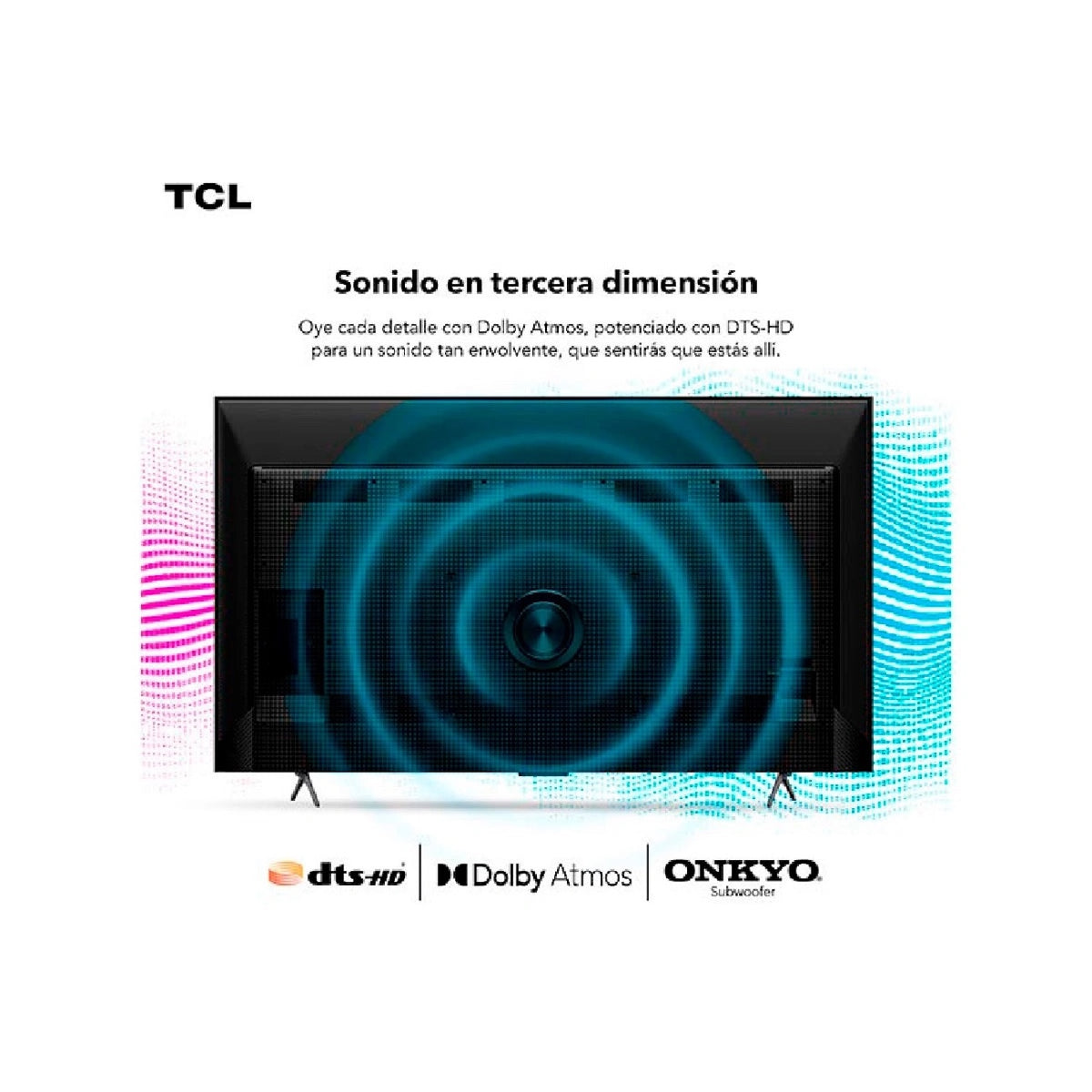Smart TV TCL 43C655 43” QLED 4K Google TV Dolby Vision - Open Box