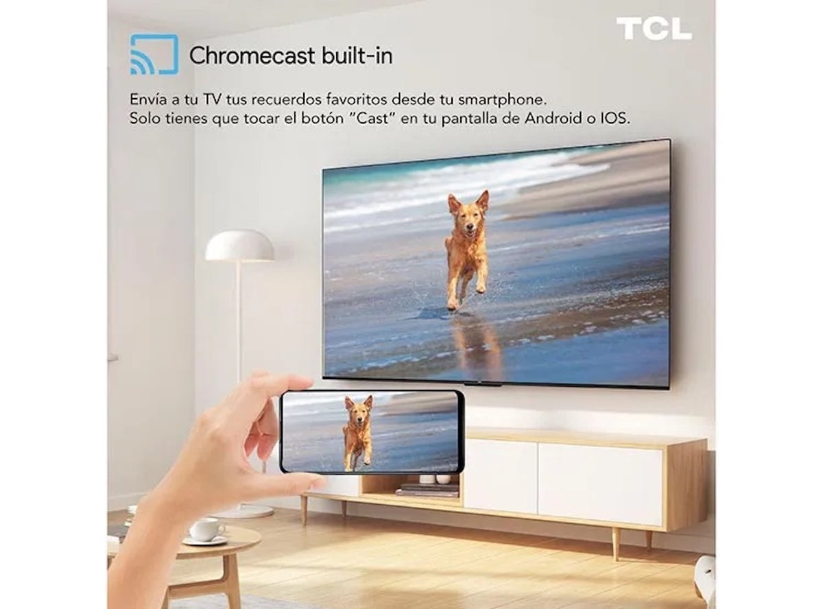 Smart TV TCL 43P635 43” 4K UHD Google TV HDR10 - Open Box