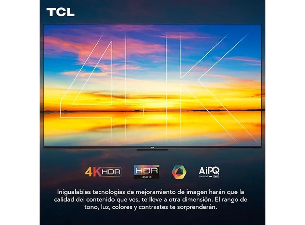 Smart TV TCL 43P635 43” 4K UHD Google TV HDR10 - Open Box