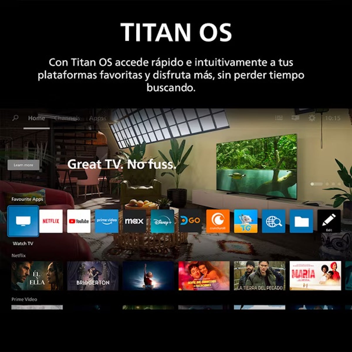 Smart TV Philips 43PFD6910-43 43" LED Full HD Titan OS