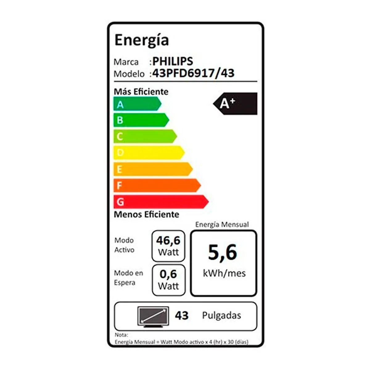 Smart Tv Philips Led Fhd 43" 43pfd6917-44
