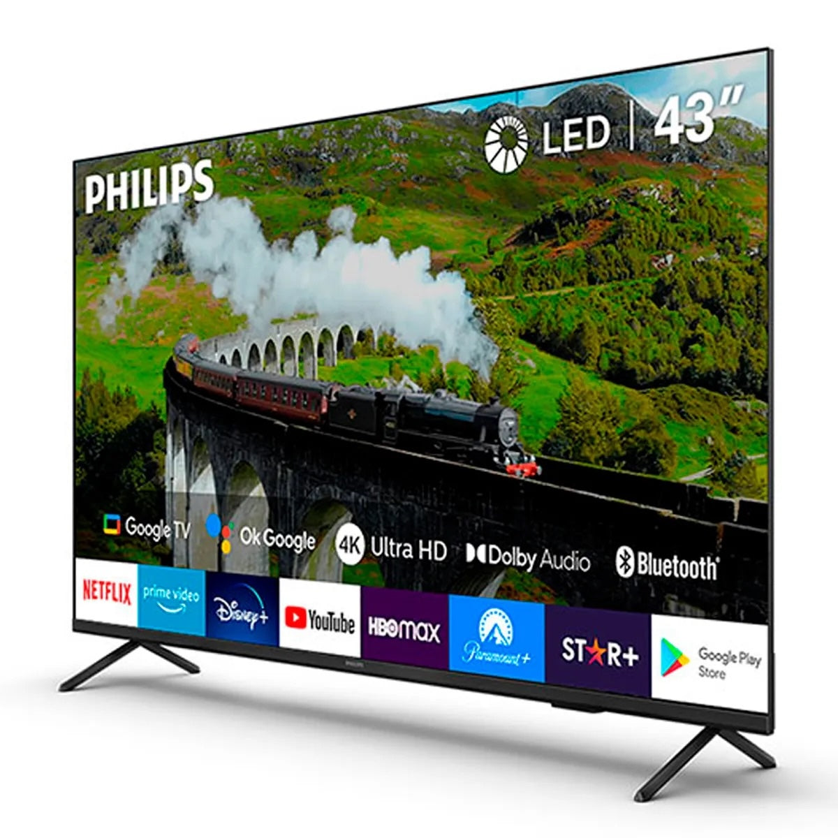 Smart Tv Philips Led Uhd 4k 43" 43pud7408-43