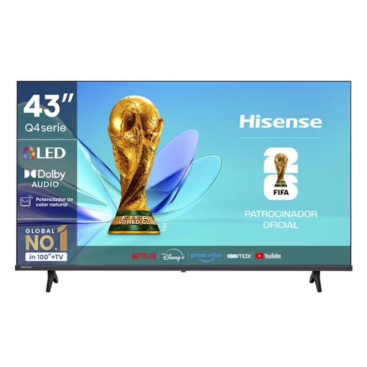 Televisor Hisense 43Q4SV 43" Hi-QLED Full HD Smart TV VIDAA