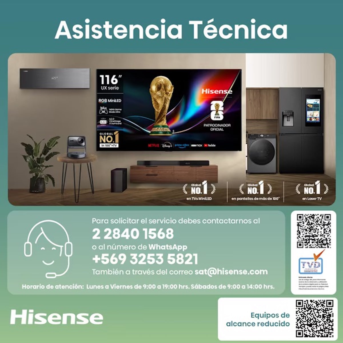 Televisor Hisense 43QD5SV 43" QLED 4K - Open Box