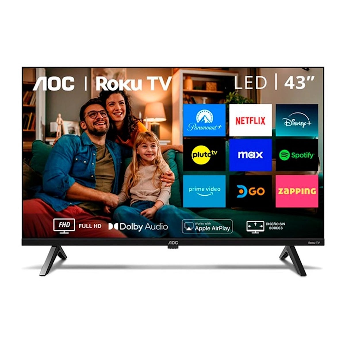 Smart Tv Aoc Led Fhd 43” 43s5045-43i