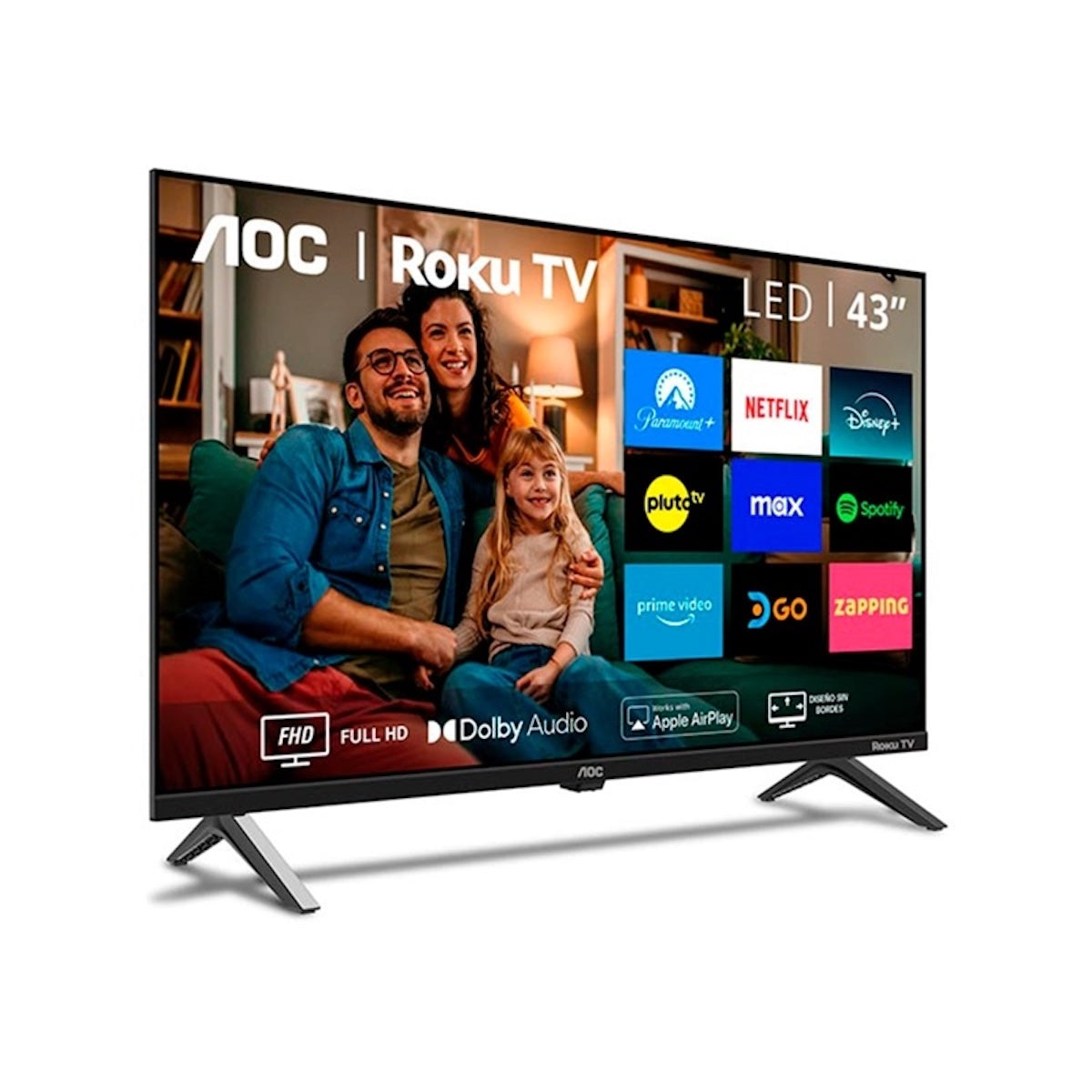 Smart Tv Aoc Led Fhd 43” 43s5045-43i