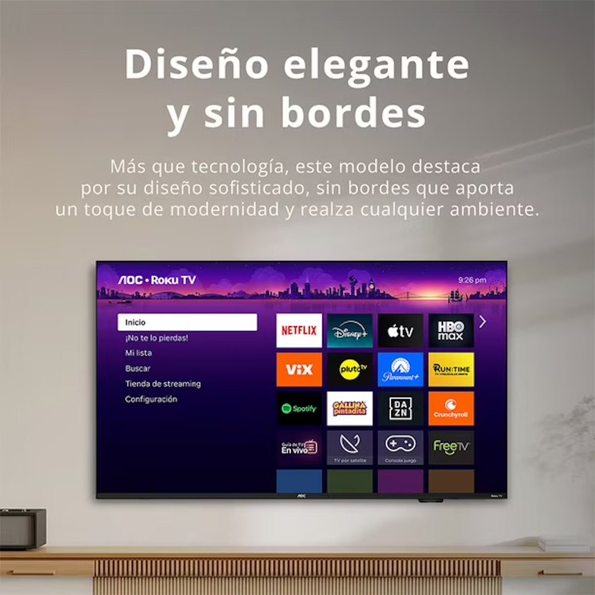 Smart TV AOC 43S5155 43" LED Full HD Roku TV