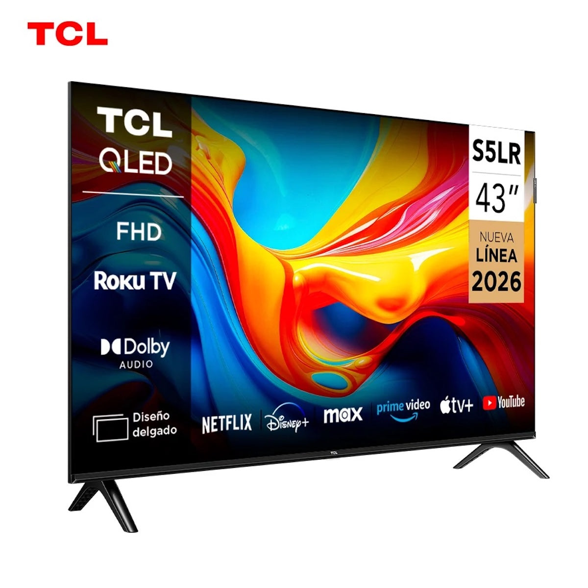 Smart TV TCL 43S5LR 43" QLED Full HD