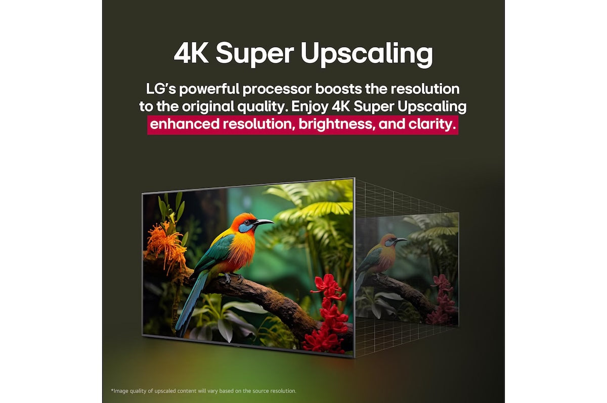 Smart TV LG UA80 43" 4K UHD AI webOS 25