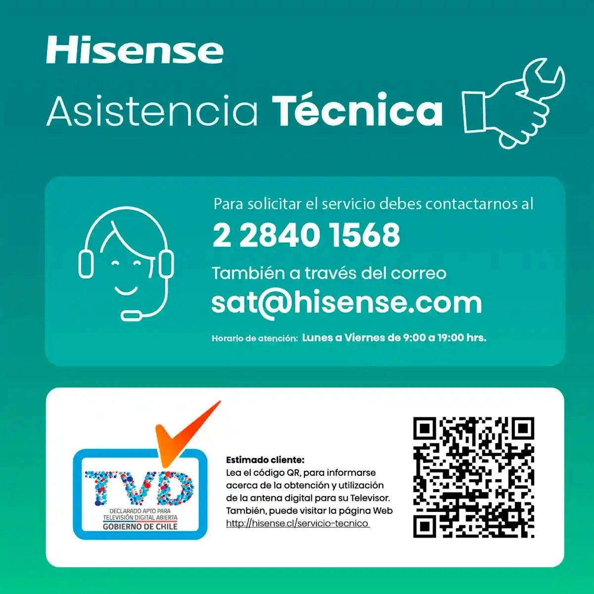 Smart TV Hisense 50A6NV 50” 4K UHD VIDAA - Caja Reciclada