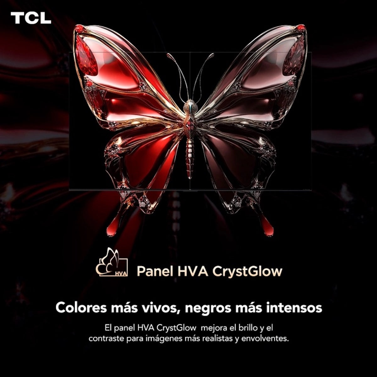 Smart TV TCL 55C7K 55" QD-Mini LED 4K Google TV - Caja Reciclada