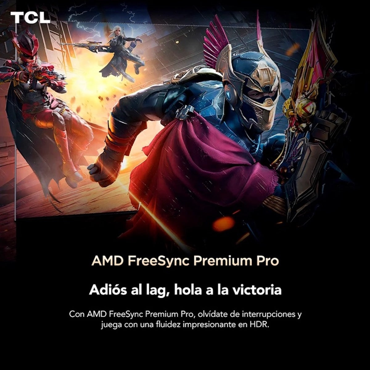 Smart TV TCL 55C7K 55" QD-Mini LED 4K Google TV - Caja Reciclada