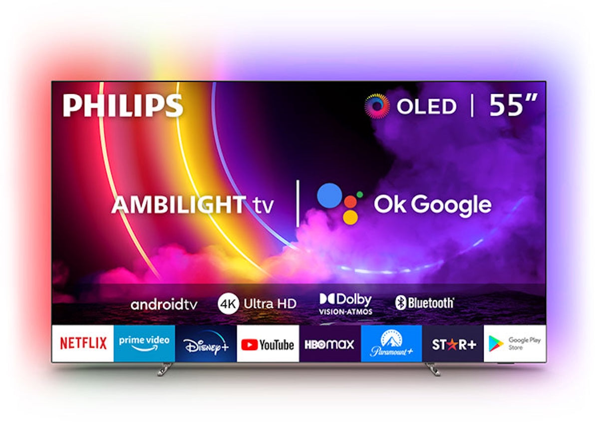 Smart TV Philips 55OLED707-43 55" OLED 4K UHD Ambilight - Caja Reciclada
