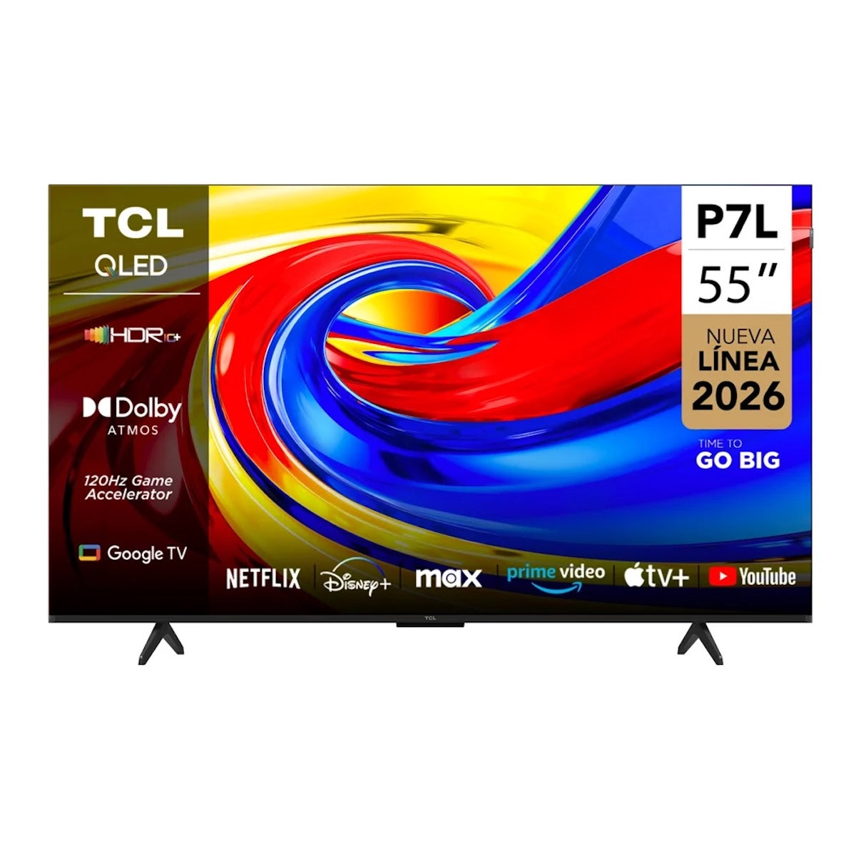 Smart TV TCL 55P7L 55" QLED 4K Ultra HD