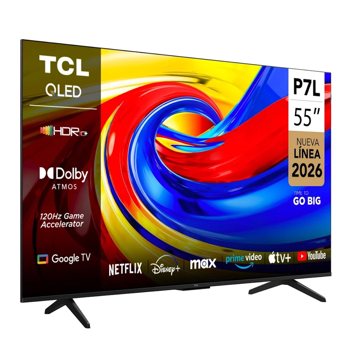 Smart TV TCL 55P7L 55" QLED 4K Ultra HD