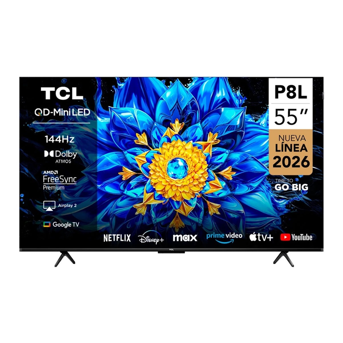 Smart TV TCL 55P8L 55" QD-Mini LED 4K Ultra HD