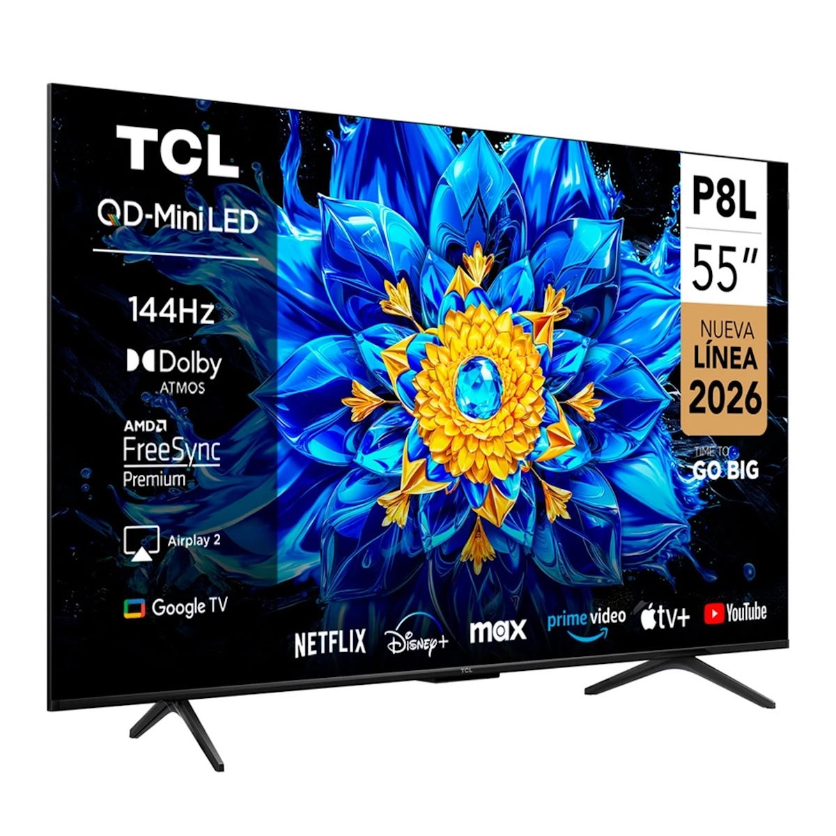 Smart TV TCL 55P8L 55" QD-Mini LED 4K Ultra HD