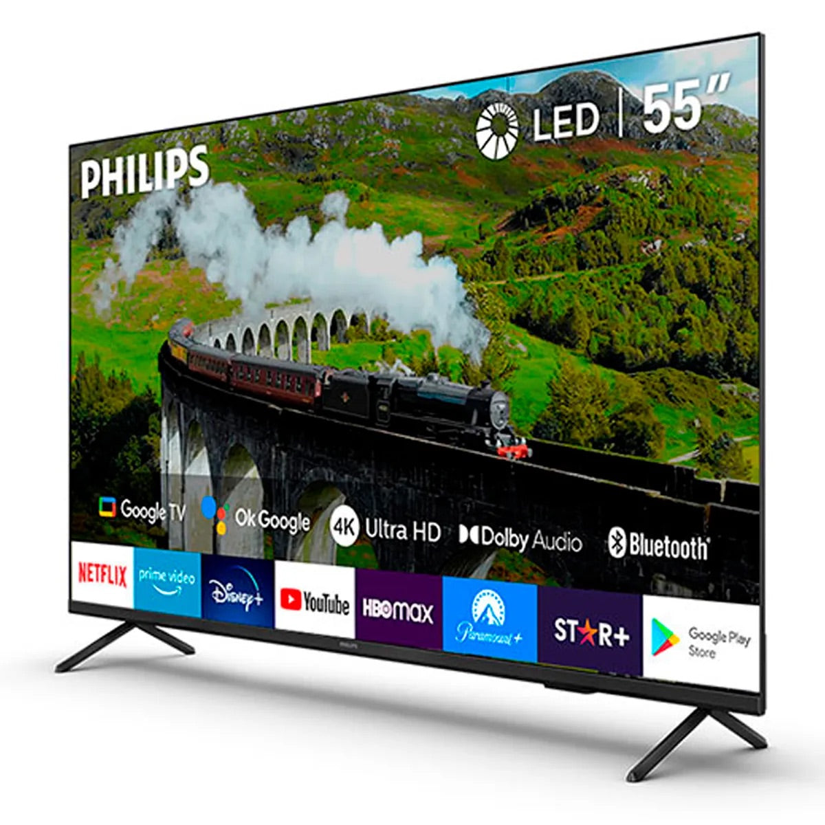 Smart Tv Philips Led Uhd 4k 55" 55pud7408-43
