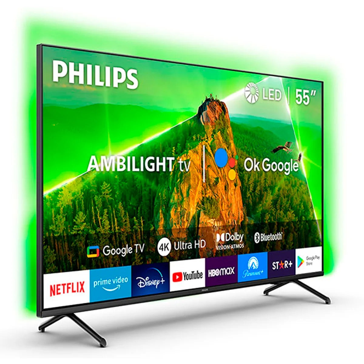 Smart Tv Philips Led Uhd 4k 55" 55pud7908-43