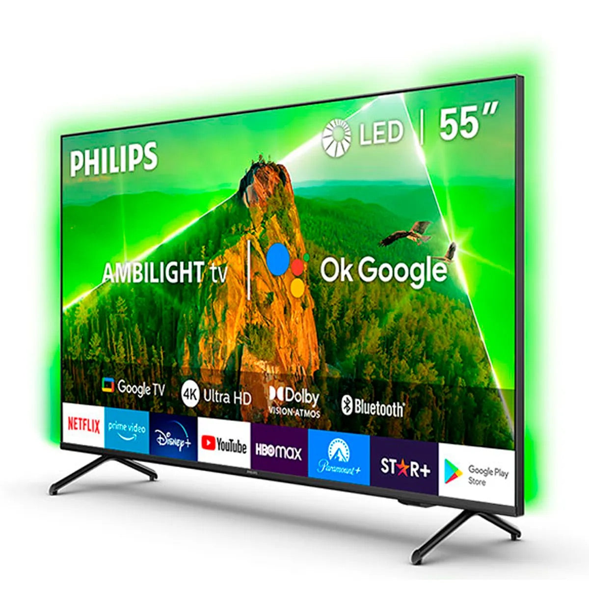 Smart Tv Philips Led Uhd 4k 55" 55pud7908-43
