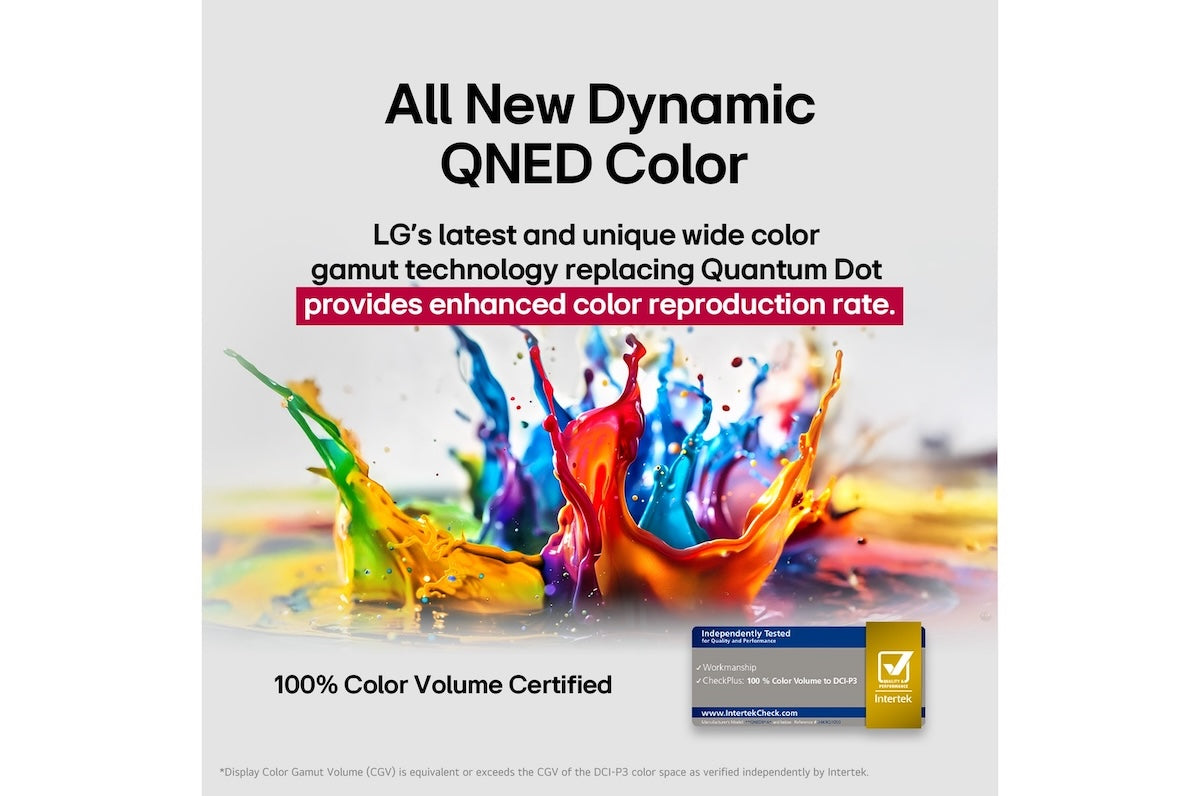 Smart TV LG QNED83 55" 4K QNED AI webOS 25