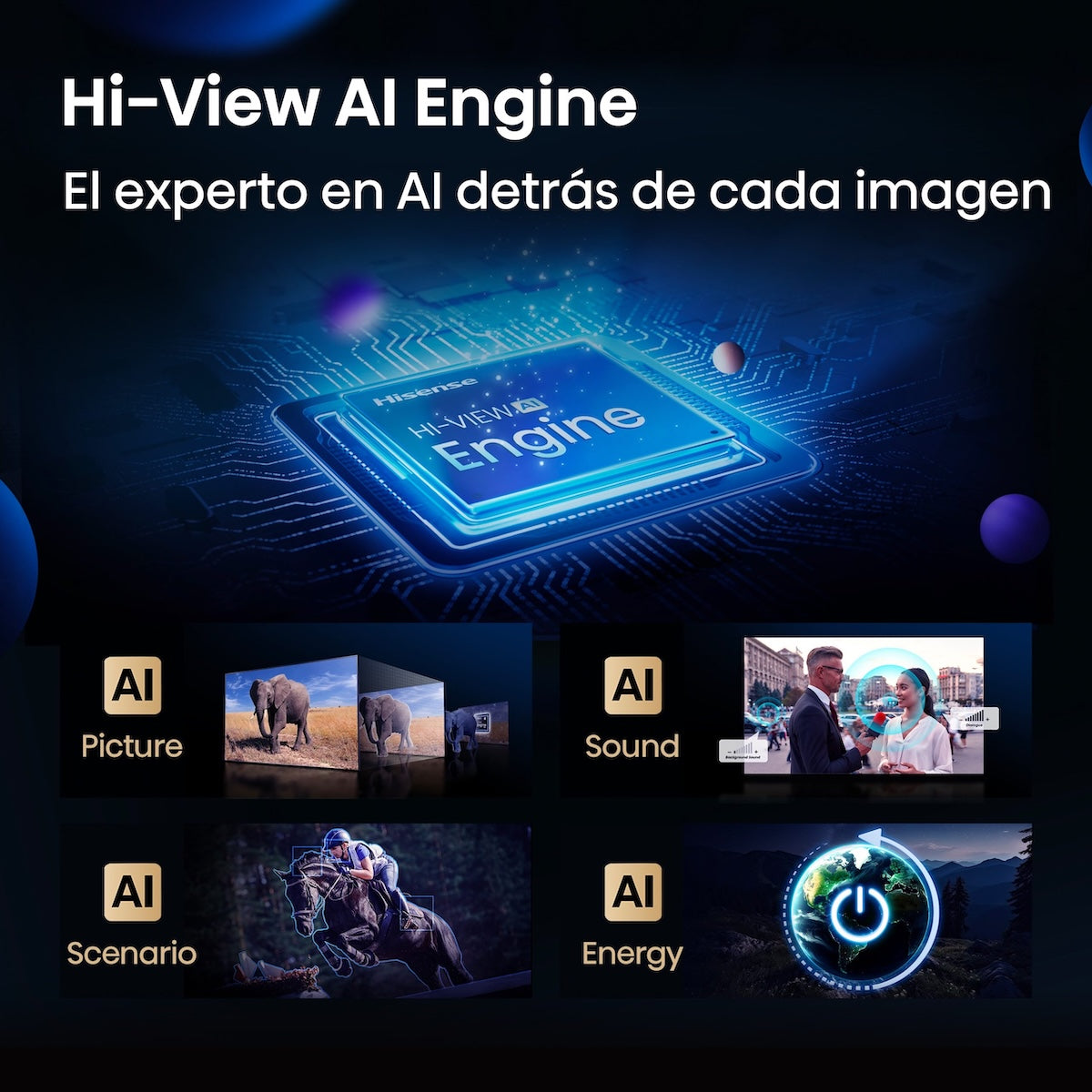 Televisor Hisense 55U7QG 55" Mini LED 144Hz - Open Box