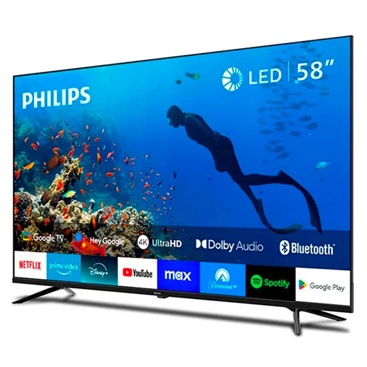 Smart Tv Philips Led 4k Uhd 58" 58pud7019-43