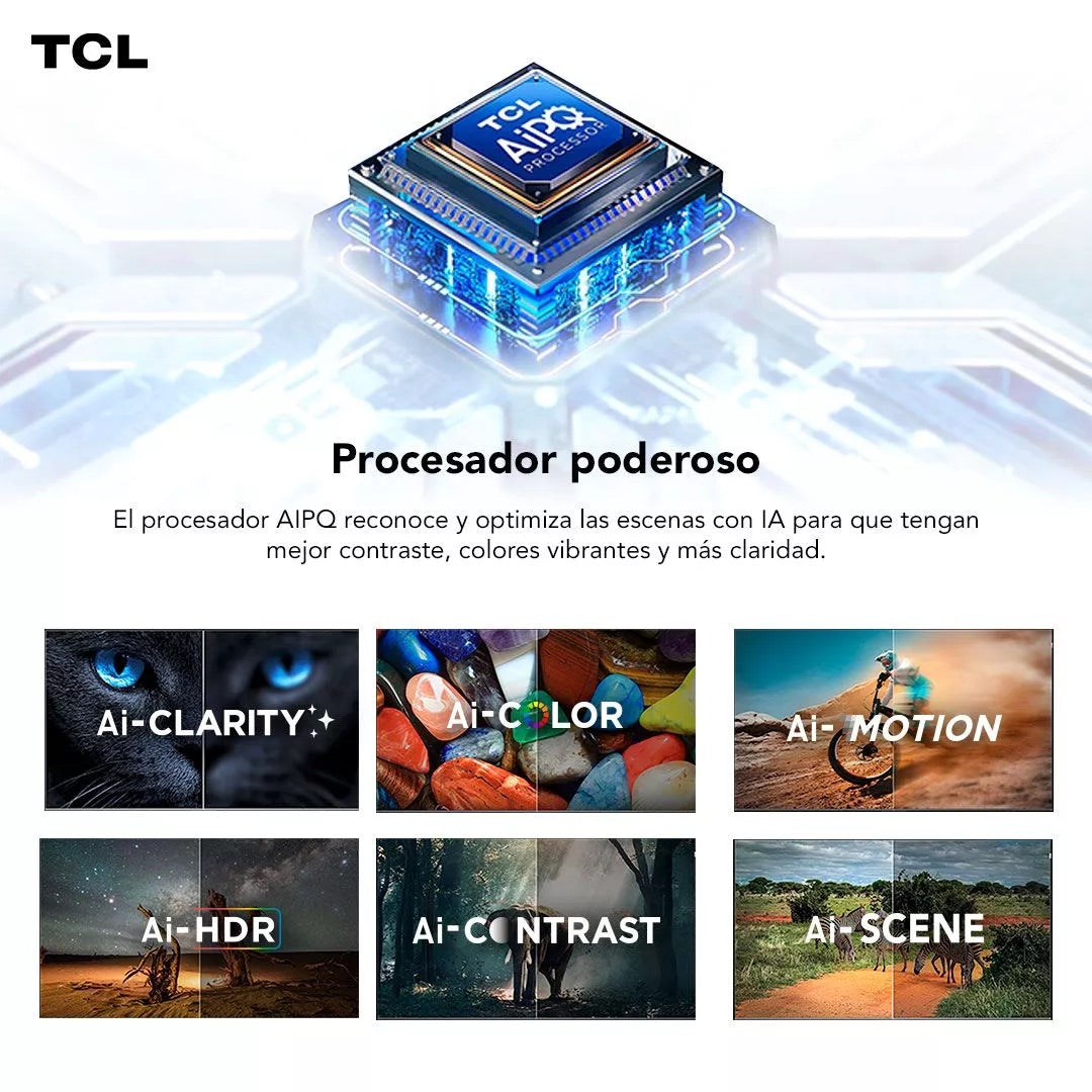Smart TV TCL 65C655 65” QLED 4K Google TV Dolby Vision - Open Box