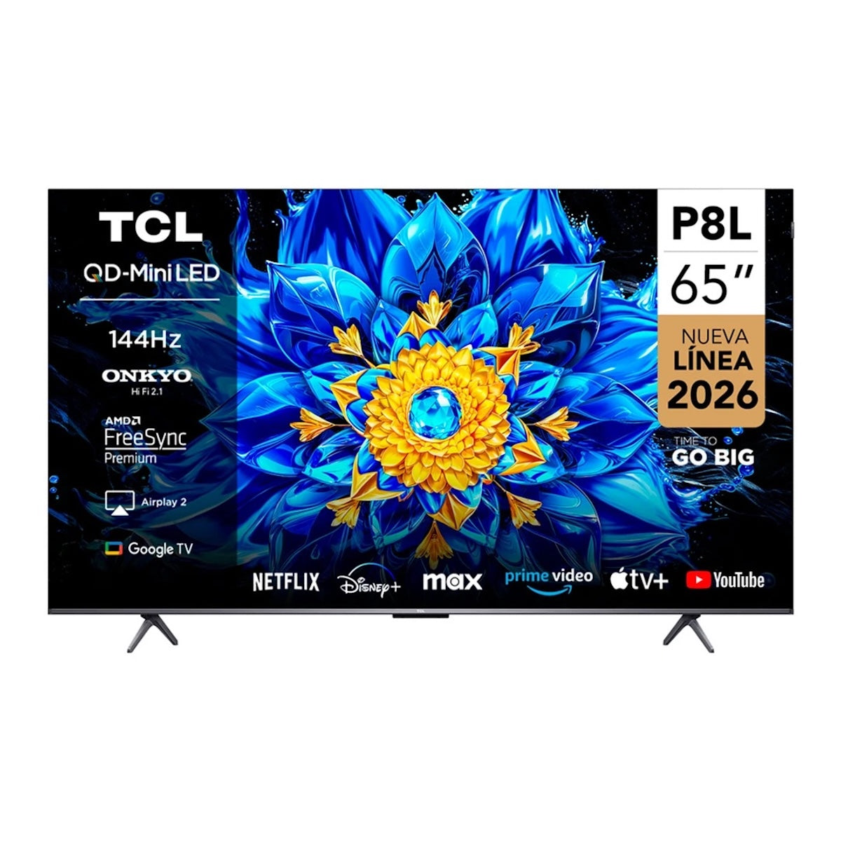Smart TV TCL 65P8L 65" QD-Mini LED 4K Ultra HD