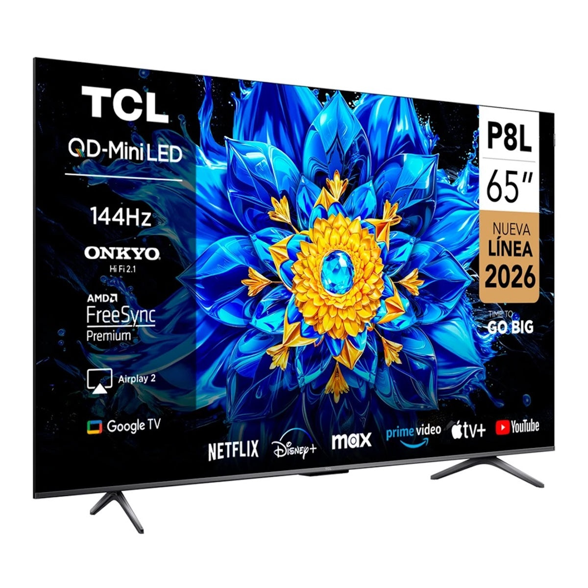 Smart TV TCL 65P8L 65" QD-Mini LED 4K Ultra HD