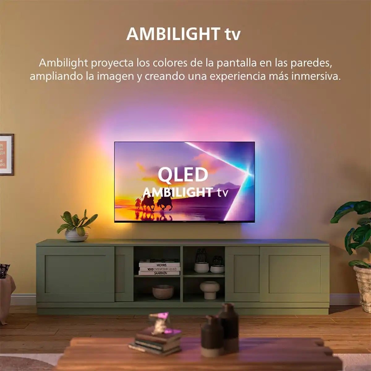Smart TV Philips 65PUD8250-43 65" QLED 4K Ambilight