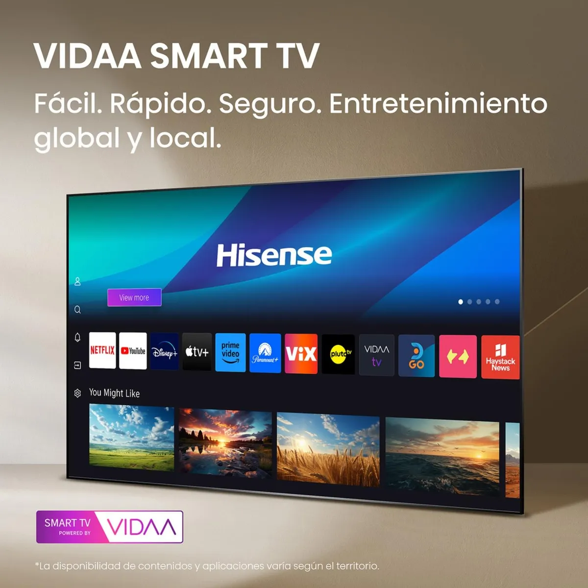 Televisor Hisense 70A6N 70" 4K UHD Smart Google TV