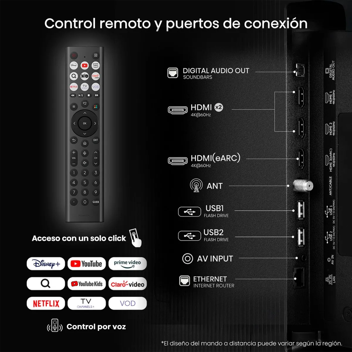 Televisor Hisense 70A6N 70" 4K UHD Smart Google TV