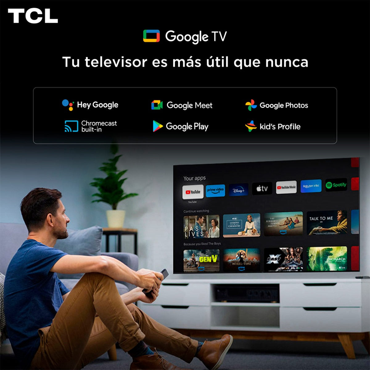 Smart TV TCL 75C7L 75" SQD-Mini LED 4K Ultra HD