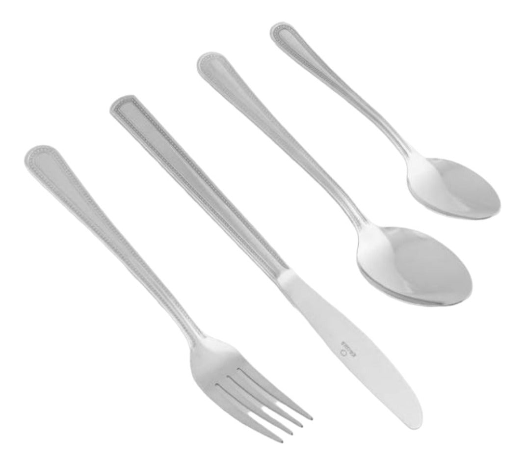 Juego De 24 Piezas De Cuchillería Perlado Krons Newcastle