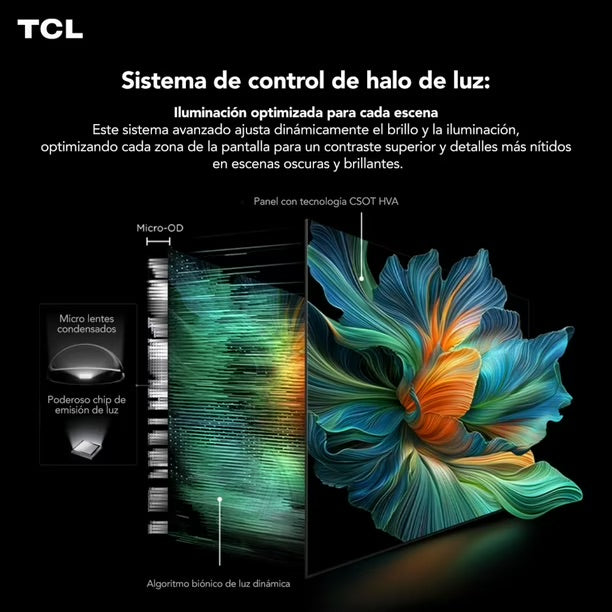 Smart TV TCL 85C6K 85” Mini LED 4K 144Hz Google TV - Open Box