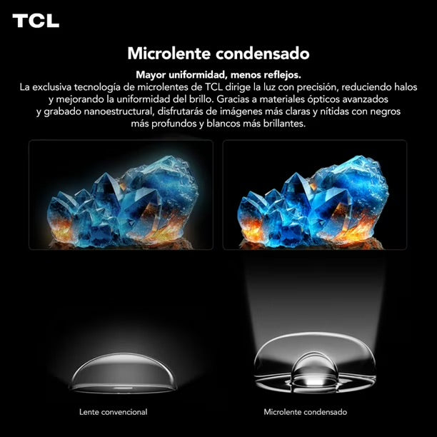 Smart TV TCL 85C6K 85” Mini LED 4K 144Hz Google TV - Open Box