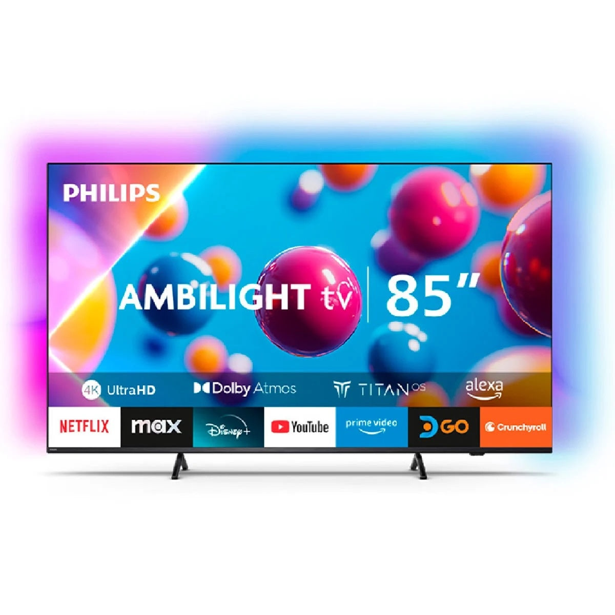Smart TV Philips 85PUD8209-43 85" 4K UHD Ambilight - Caja Reciclada