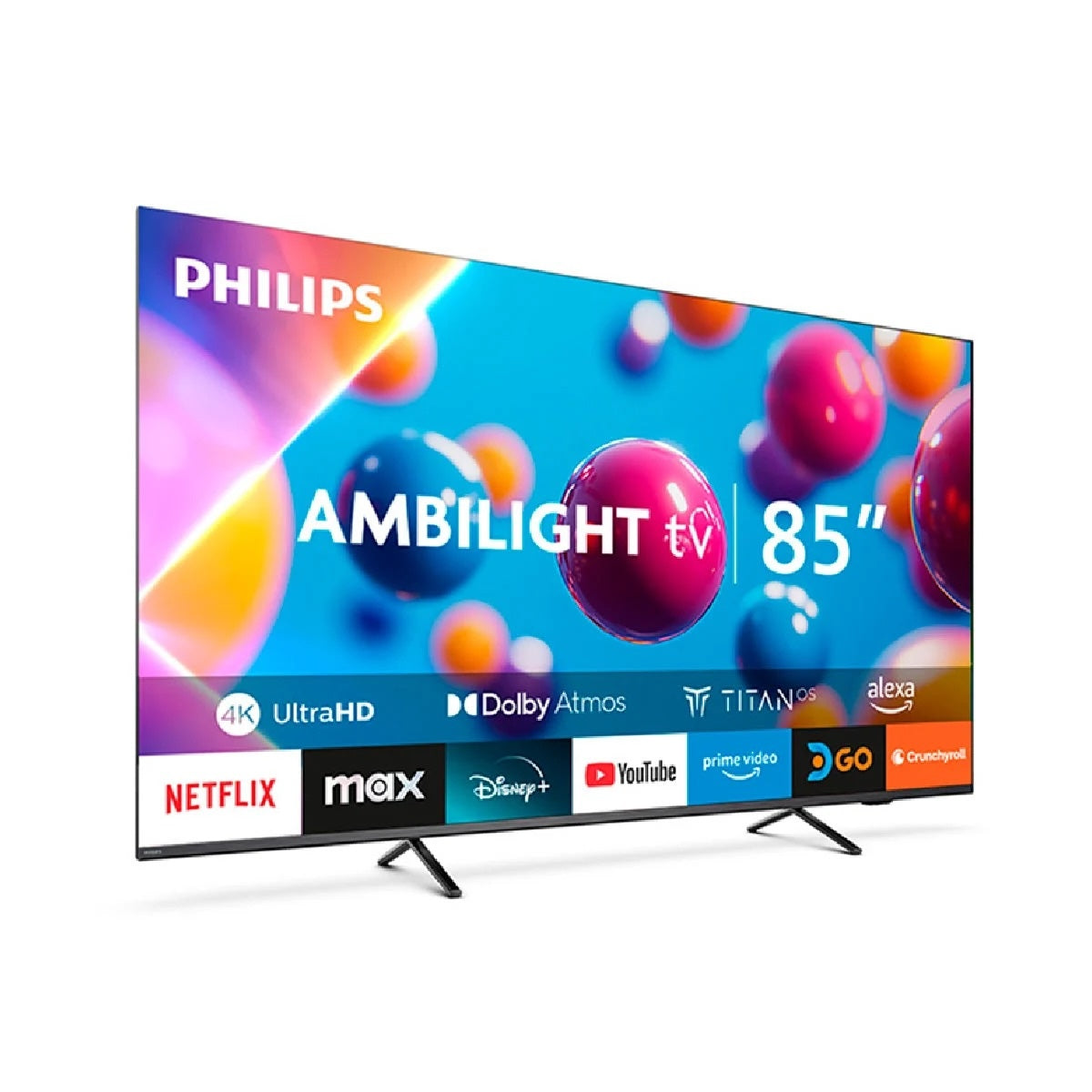 Smart TV Philips 85PUD8209-43 85" 4K UHD Ambilight - Caja Reciclada