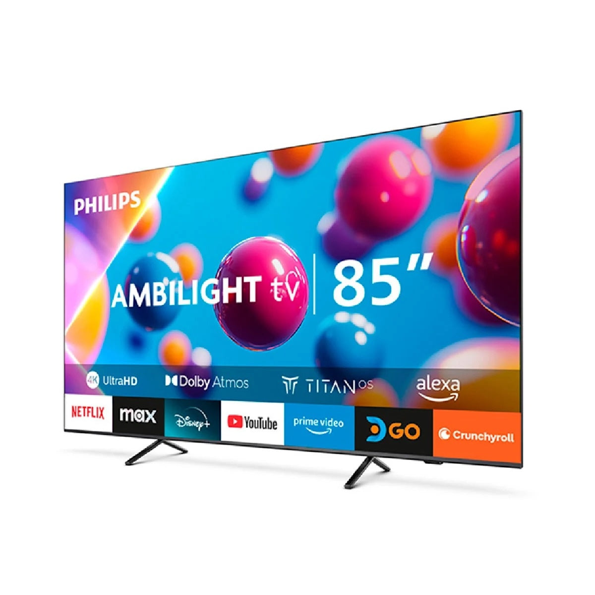 Smart TV Philips 85PUD8209-43 85" 4K UHD Ambilight - Caja Reciclada