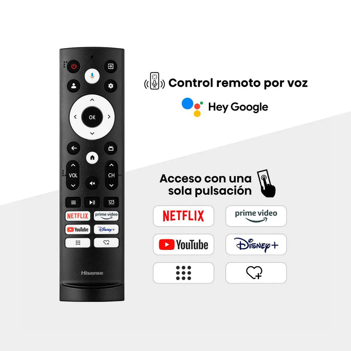 Televisor Hisense 85Q6N 85" QLED 4K Smart Google TV