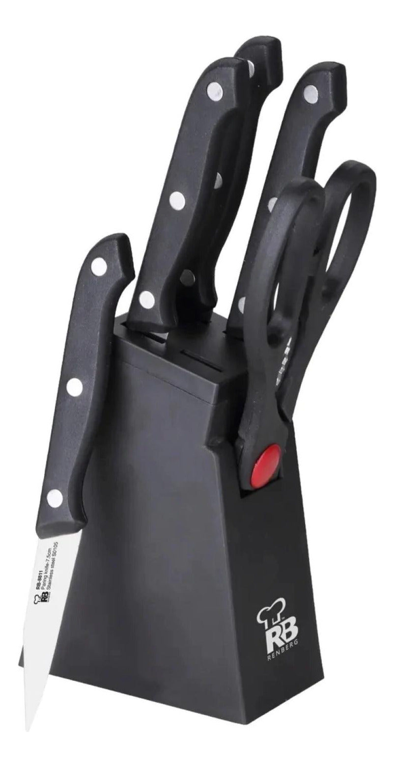 Set De Cuchillos Renberg 6 Piezas
