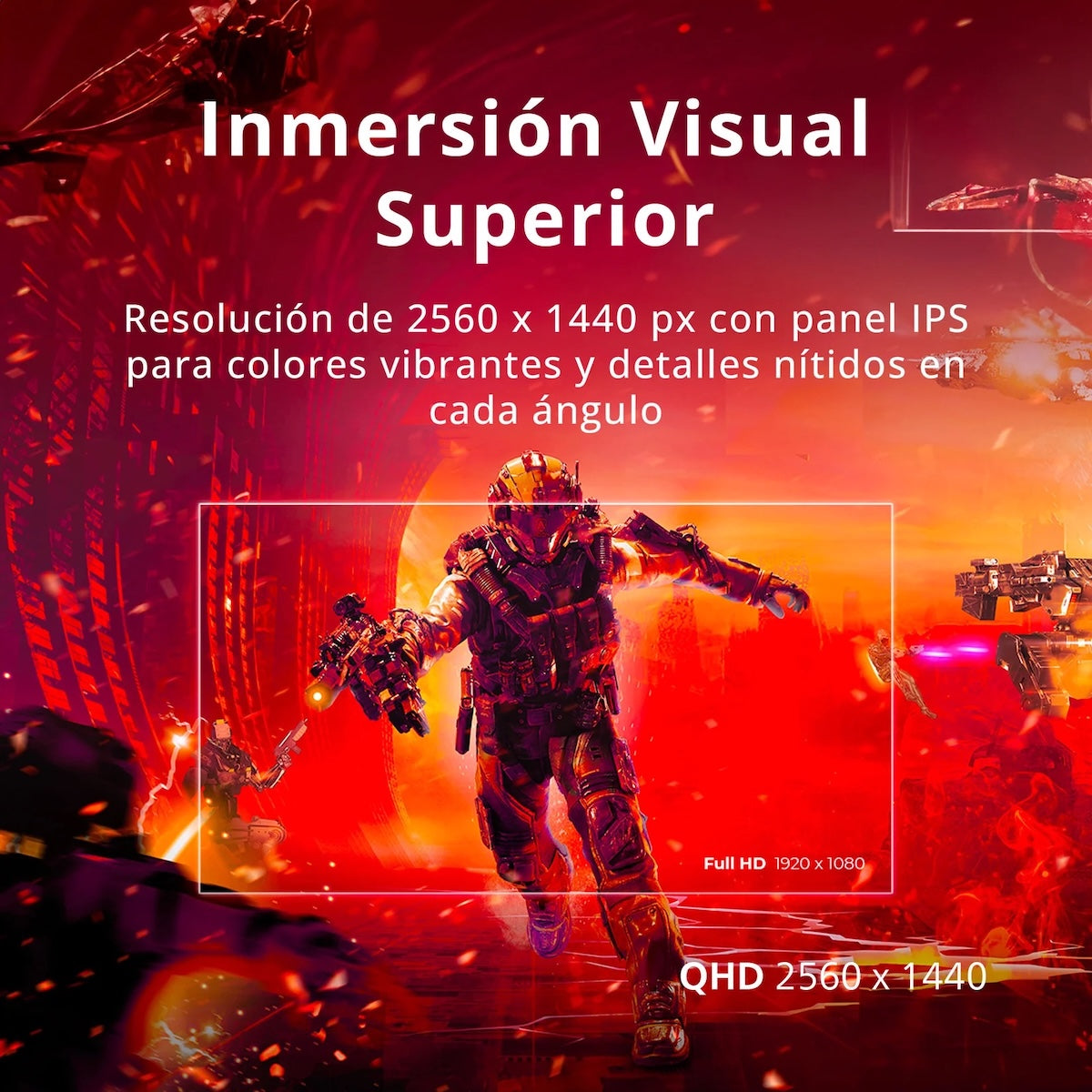 Monitor Gamer AOC AGON AG275QXE 27" QHD IPS 170Hz