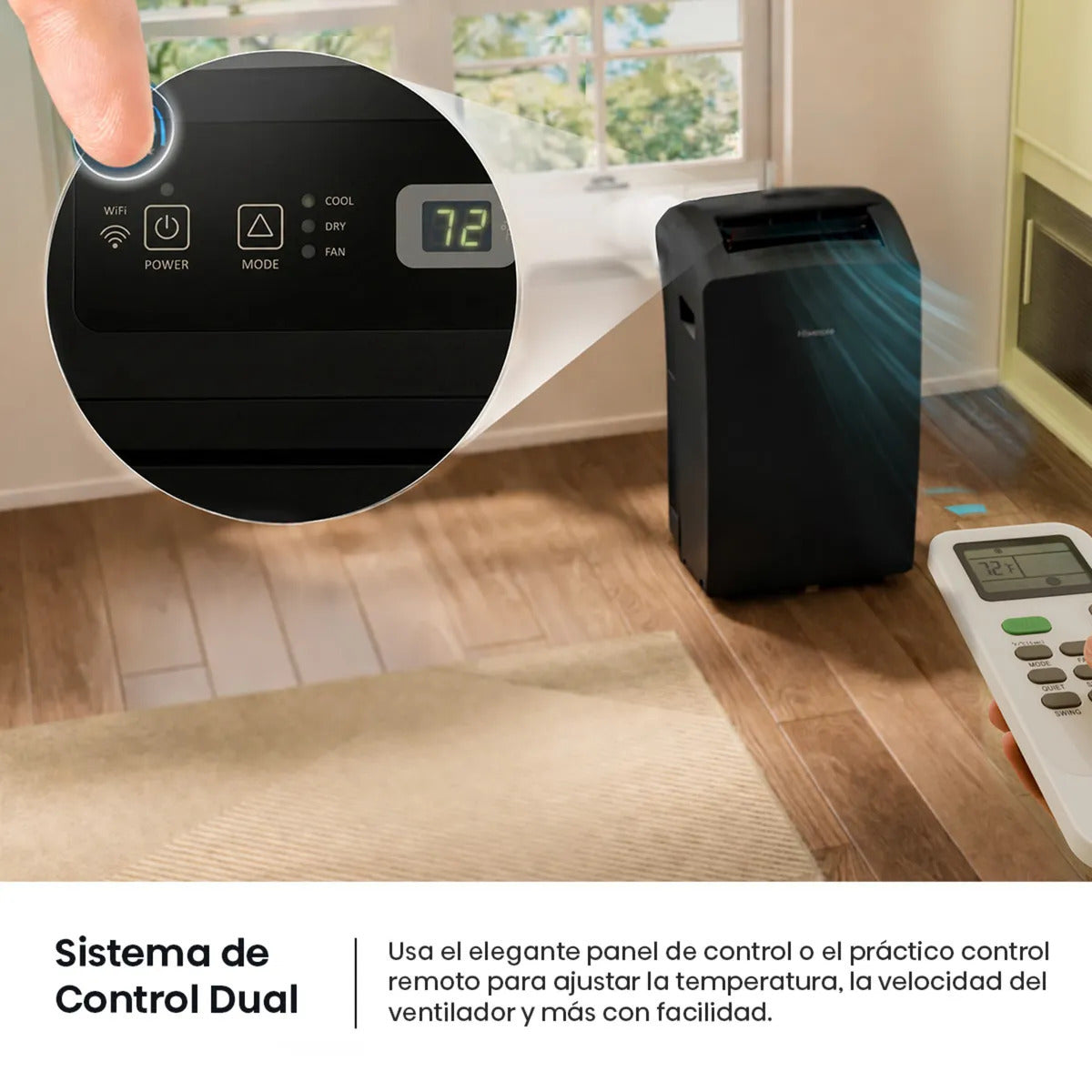 Aire Acondicionado Portátil Hisense AP12HW4RNPS00 12.000 BTU