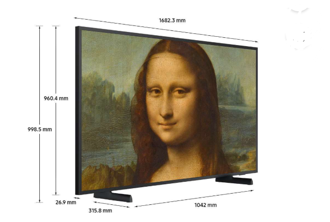 Smart TV 75'' Samsung The Frame LS03B