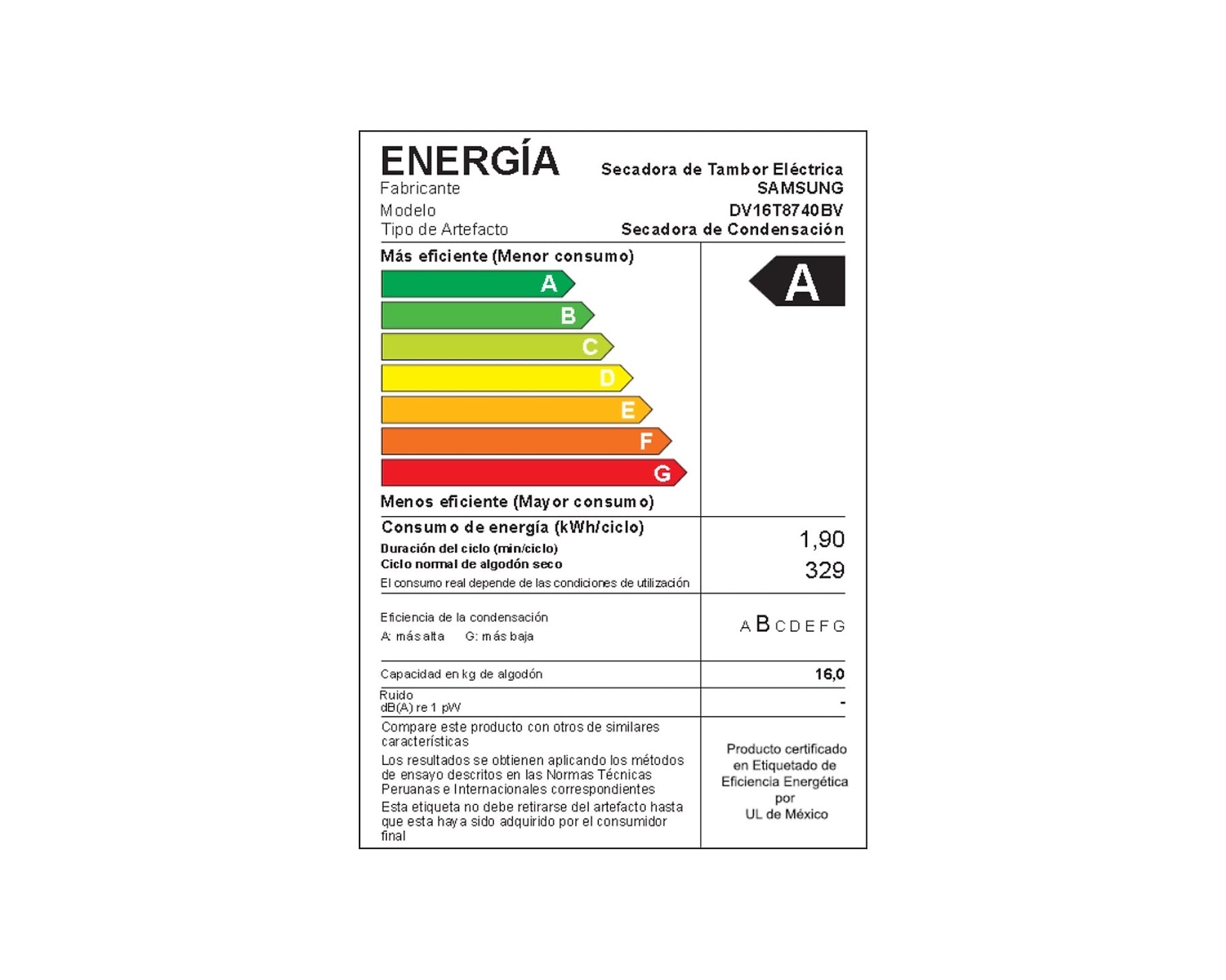 Secadora Samsung 16Kg Inteligencia Artificial DV16T8740BV - Caja Reciclada