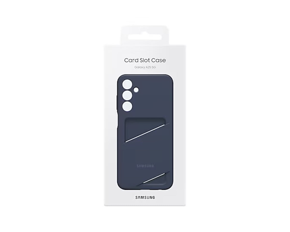 Carcasa con tarjetero Negra Galaxy A25 5G