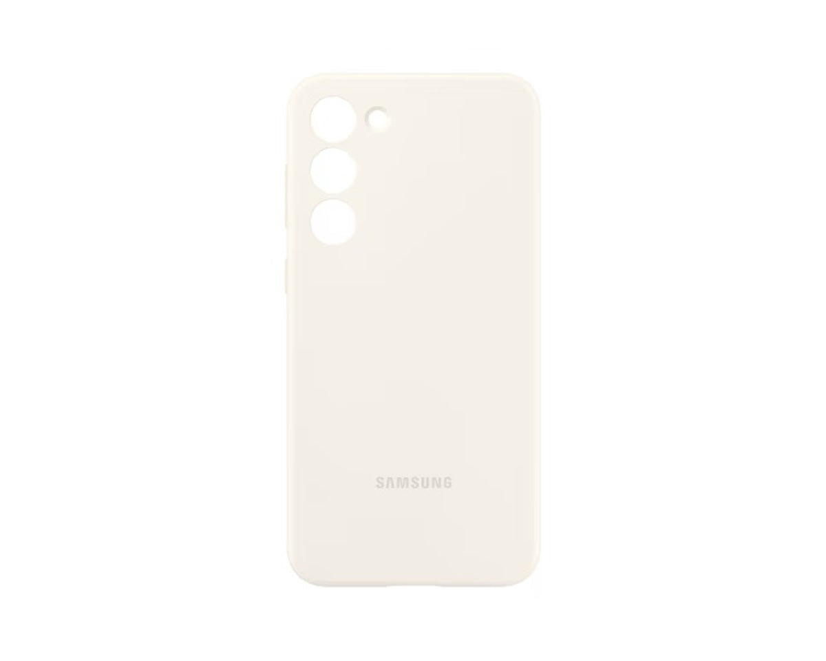 Funda Samsung de Silicona para Galaxy S23+ Blancos - Caja Reciclada